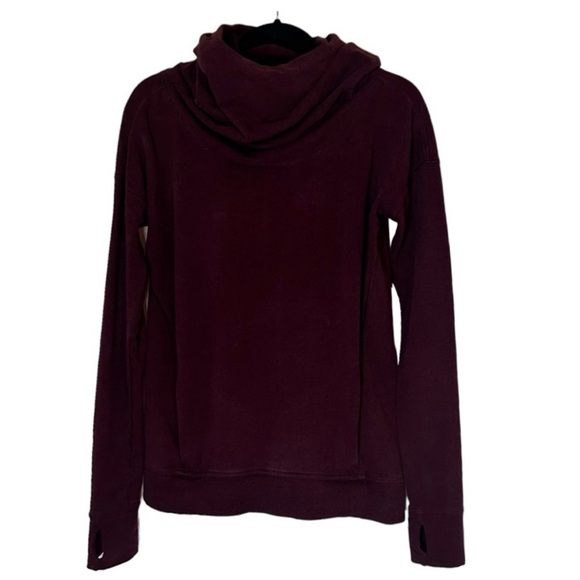 Lululemon Stress Less Hoodie- Heathered Bordeaux Drama - Picture 5 of 8